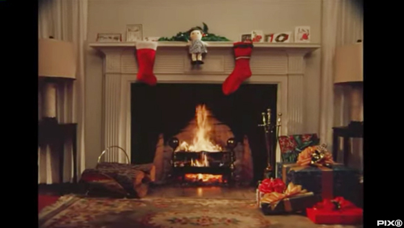 WPIX Yule Log