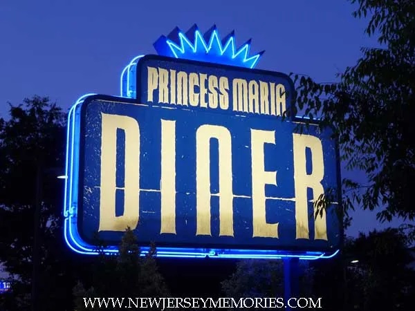 Princess Maria Diner sign
