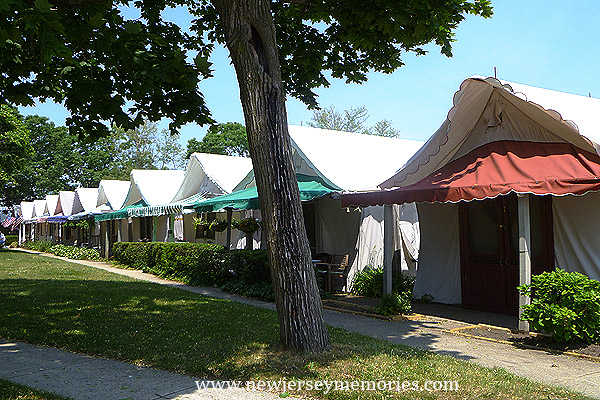 Ocean Grove tents