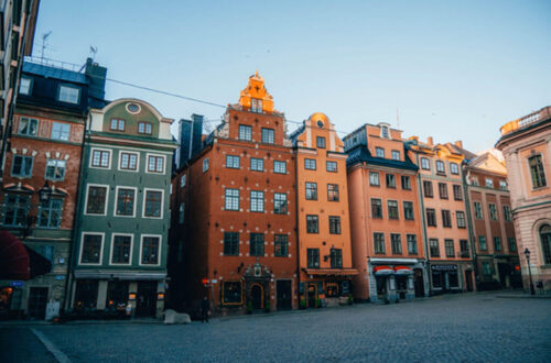 Buildings on Stockholm, home to Swedish House Mafia