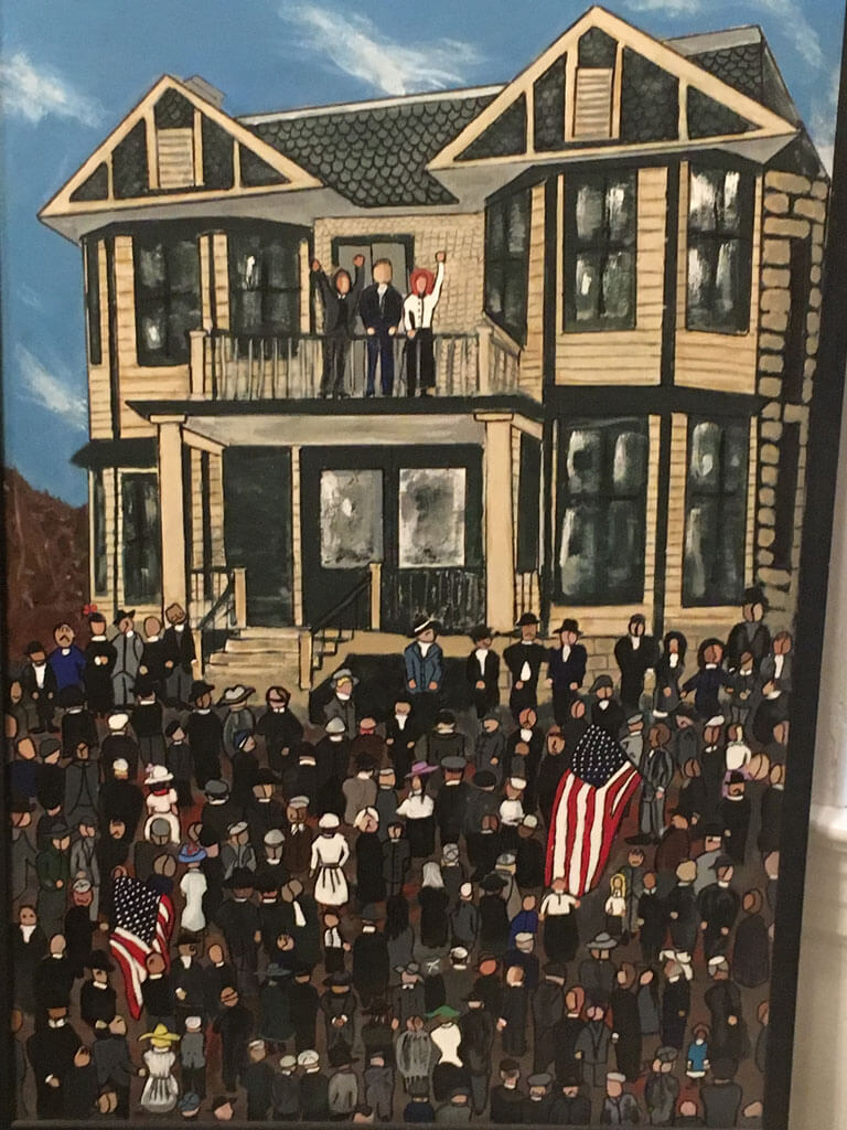American Labor Museum, Haledon, New Jersey painting