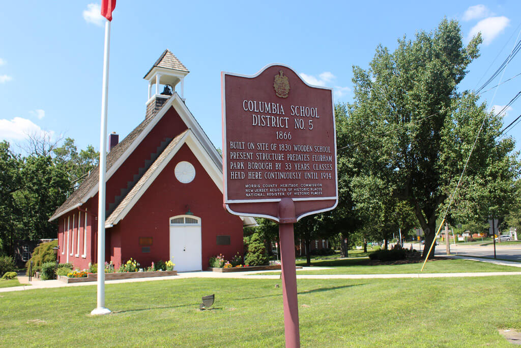 Little Red Schoolhouse, Florham Park, New Jersey exterior
