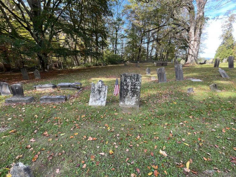 First Presbyterian Church of Oxford at Hazen and the Spooky Graveyard 2023 Belvidere, New