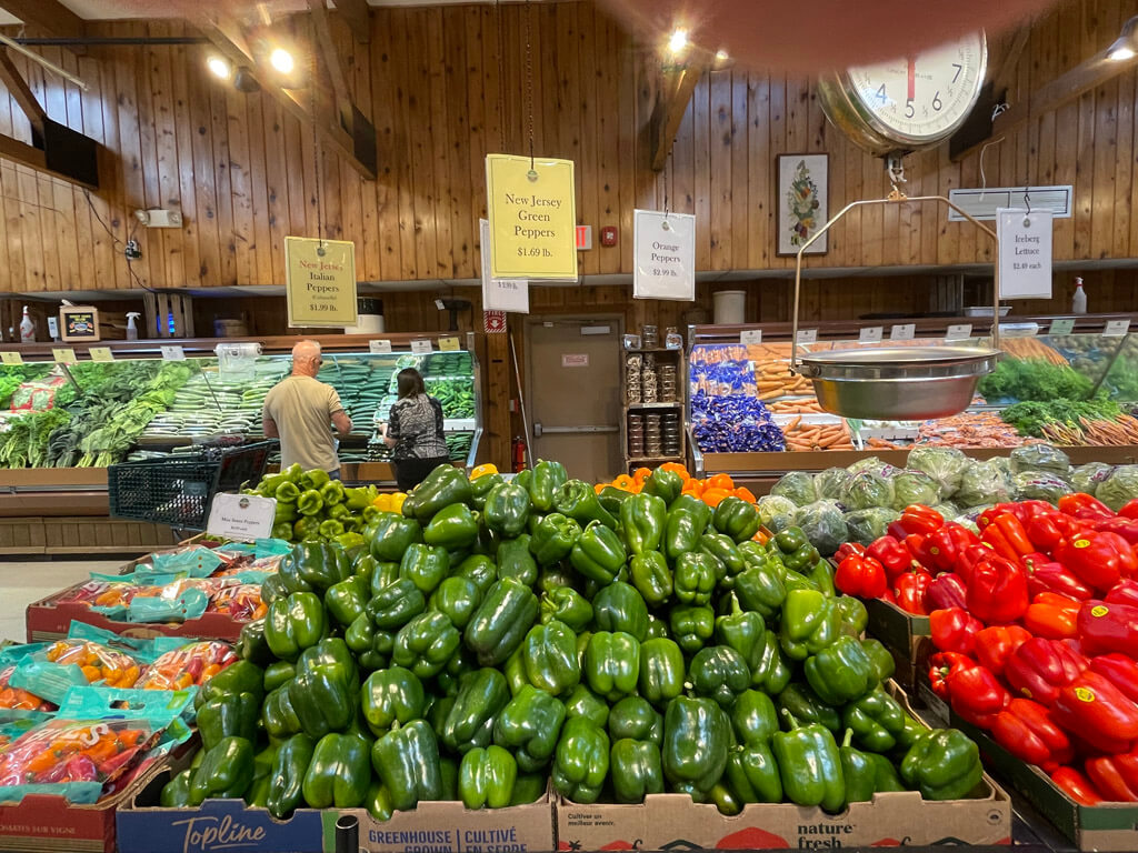 Peppers at Delicious Orchards, Colts Neck, New Jersey