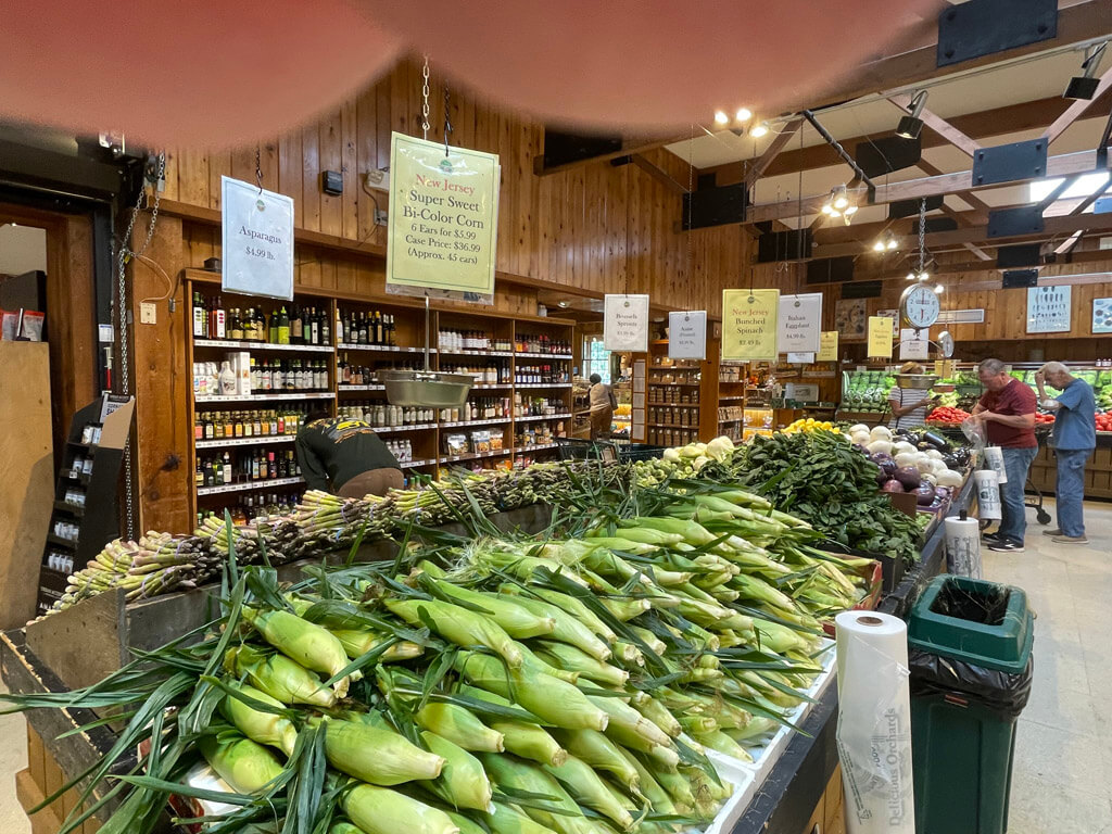 Corn at Delicious Orchards, Colts Neck, New Jersey