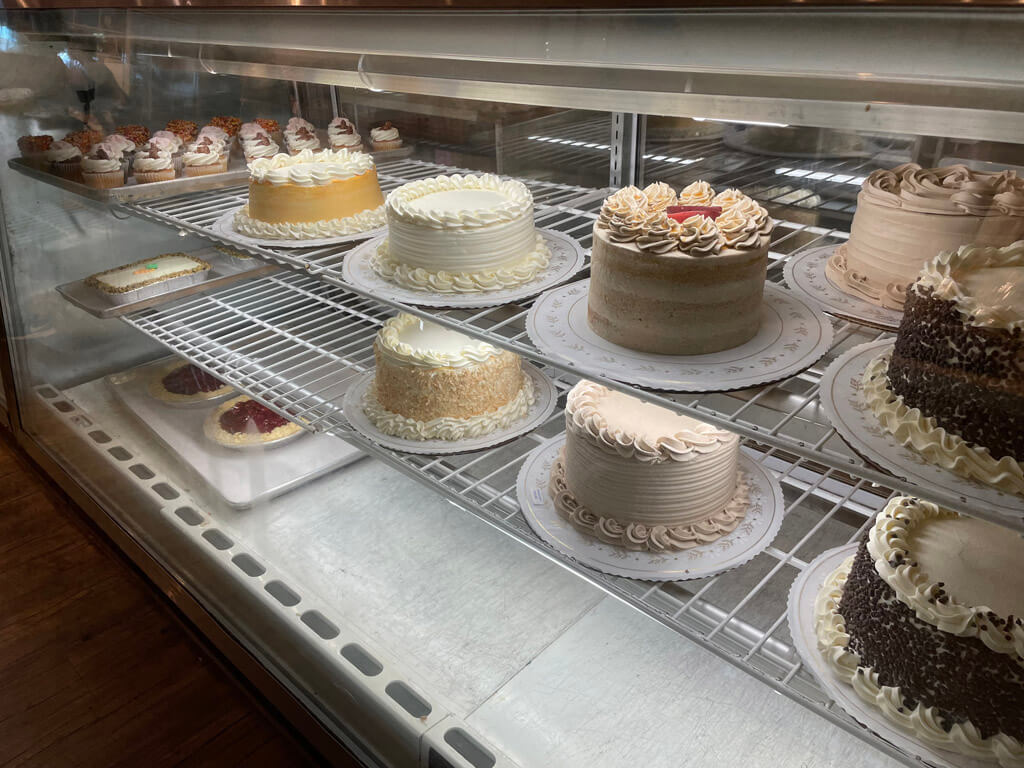 Cakes at Delicious Orchards, Colts Neck, New Jersey