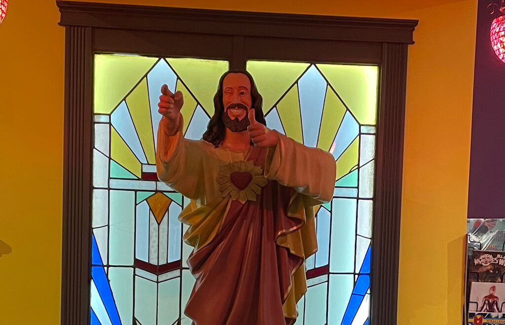 Buddy Christ Secret Stash