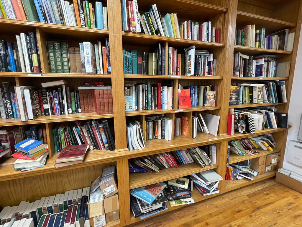 Books at Jack's Music Shoppe, Red Bank, New Jersey