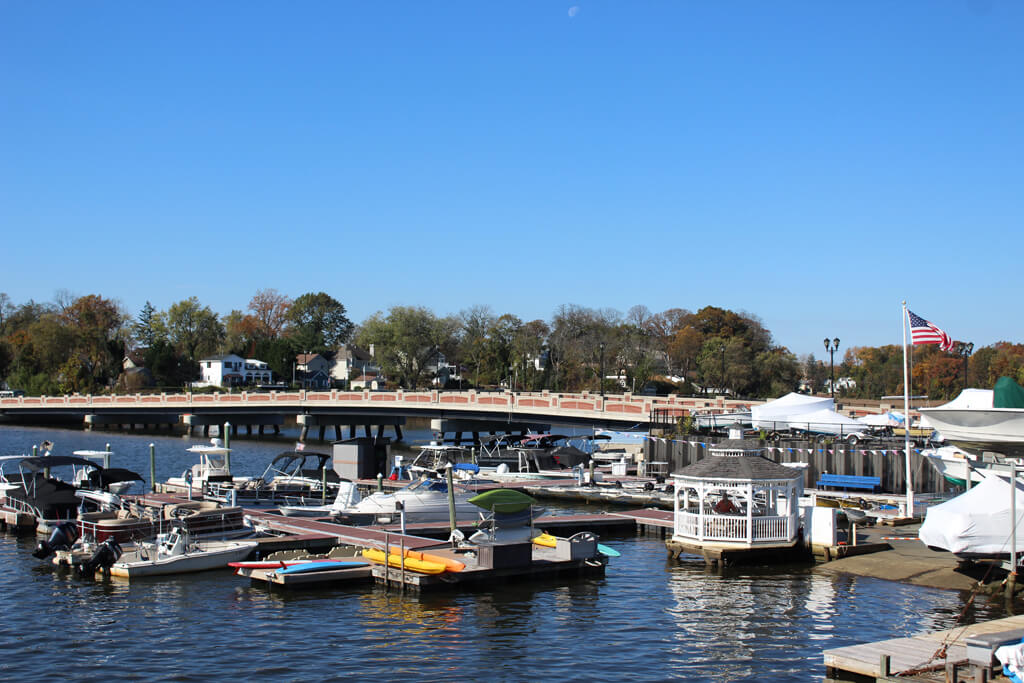 Marina in Red Bank, New Jersey