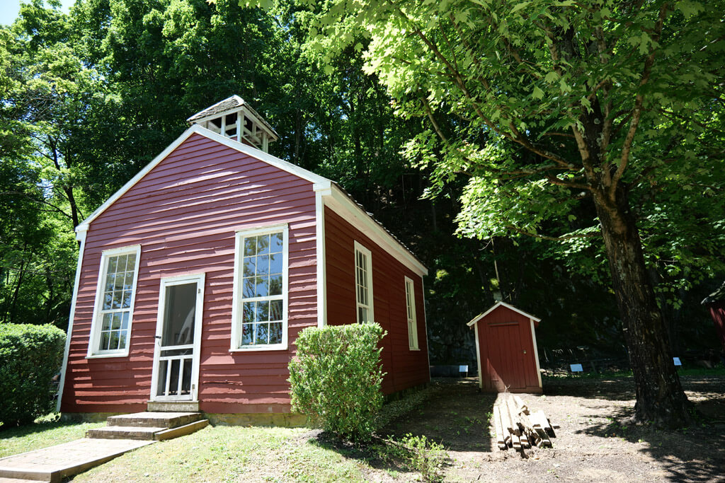 Schoolhouse at Red Mill Museum Village Clinton, New Jersey